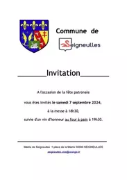 invitation fête